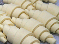 クロワッサンの生地