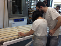 パン屋での研修