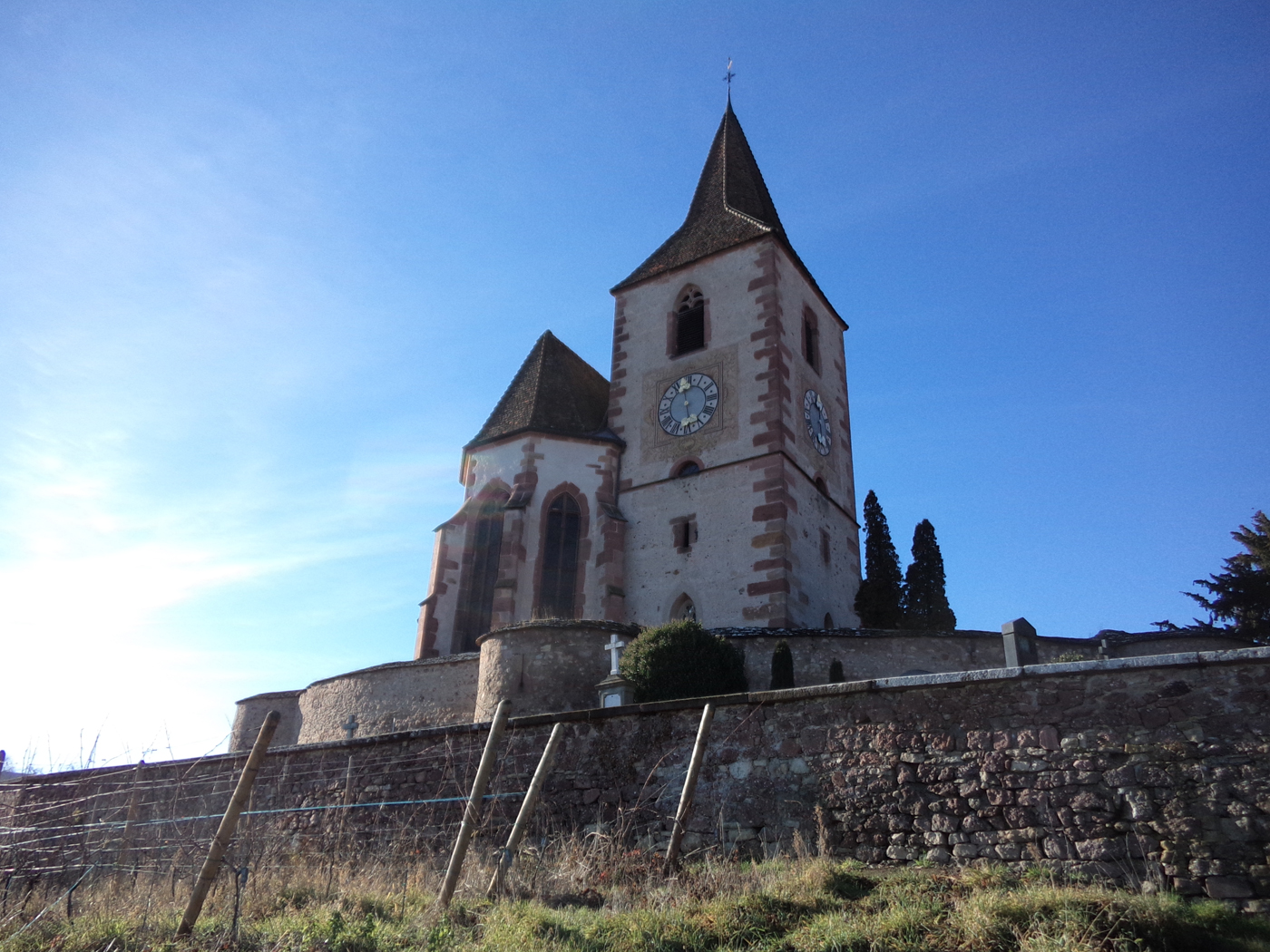 アルザスの教会