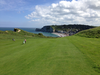 エトルタのゴルフ場
